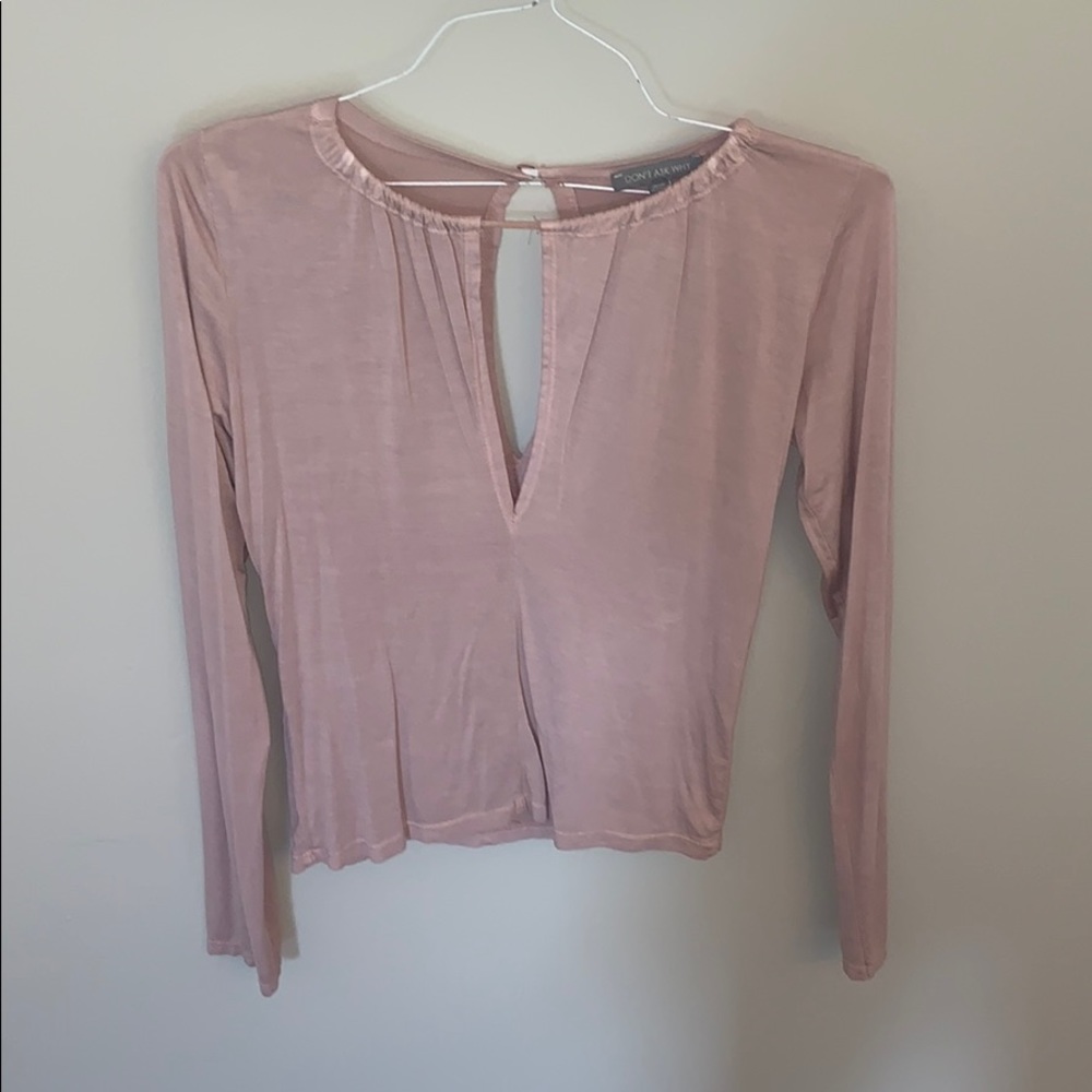 Long Sleeve Crop Top